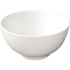 Olympia Whiteware Reisschalen-Set, 130 mm/5 Zoll / 390 ml/13,75 oz (12er-Pack), weißes Porzellan, Poke Bowl, Donburi Dish - ofen-, mikrowellen-, gefrier- und spülmaschinenfest, C253