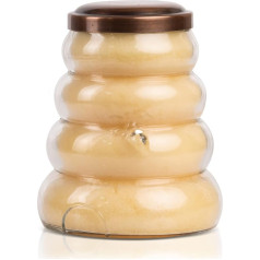 Jautrs dāvinātājs Happy The Giver Honey Butter Baby Bee Hive Jar Candle, krēmkrāsas, 14 oz