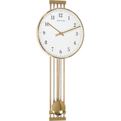 Hermle Uhrenmanufaktur Wanduhr, metāls, zelta, 56cm x 24cm x 7cm