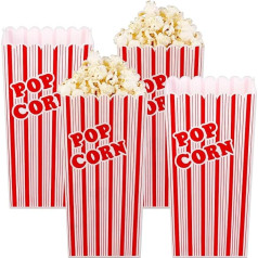 Infactory Popcorn Cups: (Plastmasas popkorna trauciņi, popkorna maisiņi, vairākkārt lietojami).