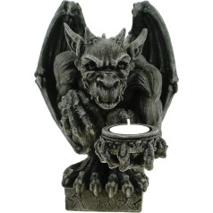 Vogler Gargoyle 766-2933 Tējas gaismas turētājs 21 cm figūriņa Gargoyle Dragon Tea Light