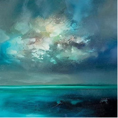 Scott Naismith Isle of Skye Emerges 40x40cm Drukāt uz audekla