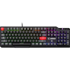 Spraudņu tastatūra gaming black eng/vigor gk41 dusk lr us msi