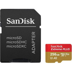 SanDisk Extreme MicroSDXC Atmiņas Karte 256GB