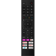 VINABTY Replacement Remote Control for ERF3D80H Hisense TV 43A6BG 43A6CG 43A6DG 43A6DGCH 43A6EG 43A6FG 43A6GG 43A6HG 43A6EGCH 43A6BGTUK 43A6CGTUK 43A6EGTUK 3A64FGTuk 50a6bg 50a6cg 50a6dg 50a6dgch