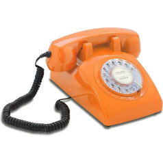 Opis Technology Apraksts 60. gadu kabeļu retro telefoni Atsevišķi