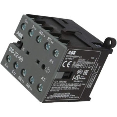 GJL1211501R0001 Kontaktors: 4 kontakti NC x2 + NO x2 24VAC 6A DIN, priekšējiem paneļiem ABB.