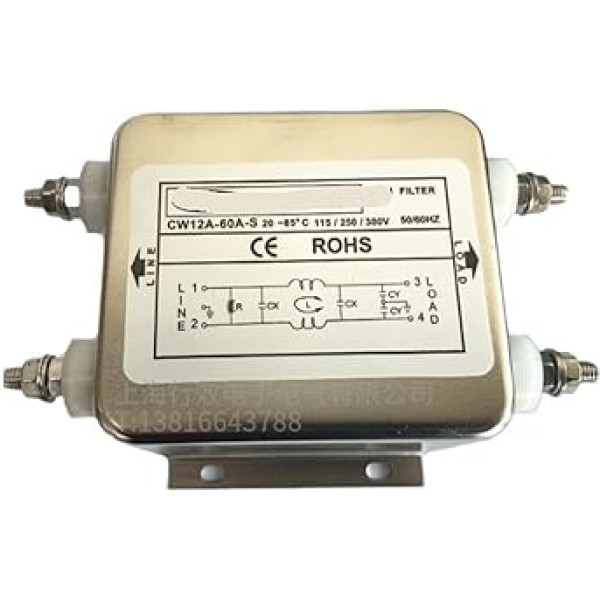 CW12A-40A/50A/60A-S Zweileiter-Dreiphasen-220-V-Interferenzfilter(CW12A-60A-S)