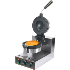 Elektrisches Eiscreme-Burger-Eiscreme-Sandwich-Panini-Pressgrill, 1300 W/2400 W, Panini-Hamburger-Pressbackmaschine, FüR Restaurant, Café,A