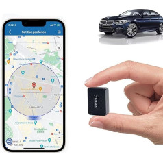 TKMARS GPS izsekošanas ierīce GPS izsekošanas ierīce GPS Tracker Mini Strong Magnet, ūdensizturīga, gaidīšanas laiks līdz 25 dienām