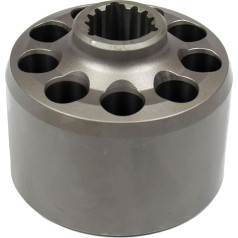 SPINPARTS cilindru bloka rotors, kas ir saderīgs ar Bosch Rexroth A10VO28, A10FM28, A10VNO28 R902407325