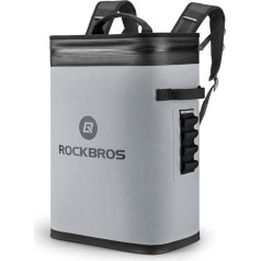 Rockbros Cool Bag ūdensnecaurlaidīgs dzesētājs 17 L Piknika soma Izolēta dzesēšanas kastīte Pusdienu soma āra, kempingam, makšķerēšanai, piknikam, ceļojumiem, 48 H dzesēšanas veiktspēja