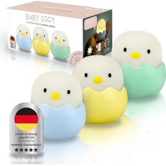 MegaLight LED Night Light Children Night Light Baby Without Small Parts Nursing Light Dimmable Touch Night Lamp USB Charging Baby Eggy