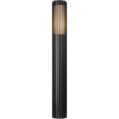 Nordlux Aludra Bollard Light, melns, 90 cm