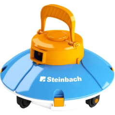 Steinbach Poolrunner Battery Basic 2.0, baseiniem līdz 10 m² platībā, pilnībā automātisks, bezvadu, darbojas ar akumulatoru, 061208