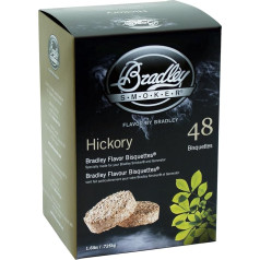 Bradley Smoker BTHC48 Hickory Bisquetten 48 iepakojums