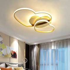 LED griestu gaisma Dimmable Bērnu istabas lampa Zēni Meitenes Guļamistabas griestu gaisma 40 W ar tālvadības pulti Mīlestības sirds dizains Akrila metāla griestu apgaismojums ēdamistabai Griestu gaisma Griestu gaisma Griestu gaisma,