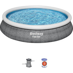 Bestway Bestway 57313 Basen rozporowy Fast Set z Pompä... FiltracyjnÄ... 4,57 m x 84 cm