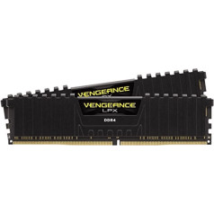 Atmintis ddr4 vengeance lpx 16gb/3600(2*8gb) black cl18 ryzen kit