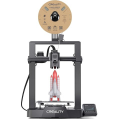 Creality Ender 3 V3 KE 3D printeris, 500 mm/s lielāks drukas ātrums, FDM 3D printeris ar Sprite Direct ekstrūderi, drukas izmērs 220 x 220 x 240 mm, FDM printeris ar automātisko izlīdzināšanu