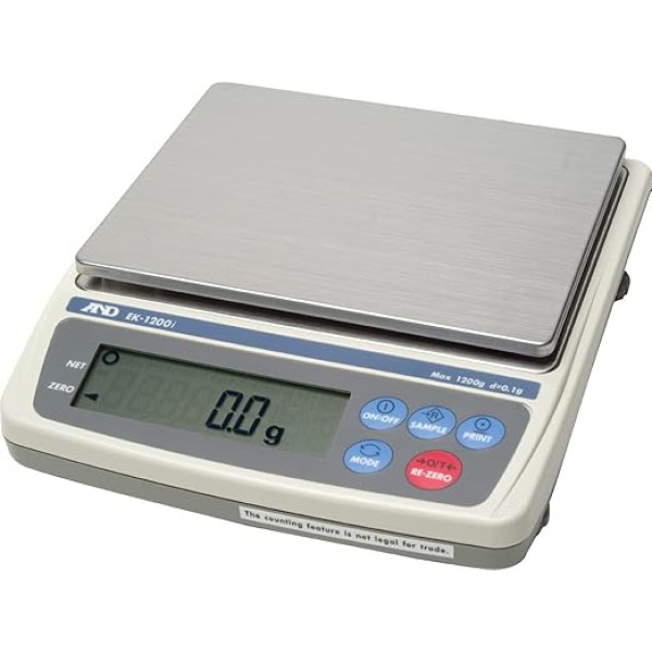 A&D Weighing EK-3000I portatīvie svari, 3000 g ietilpība