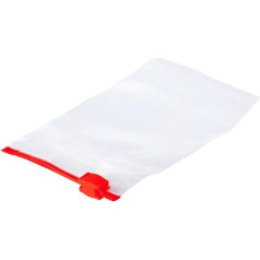 neoLab 1-7332 Ziplock maisiņu aizdare 220 mm x 310 mm, sarkana (iepakojumā 100 gab.)