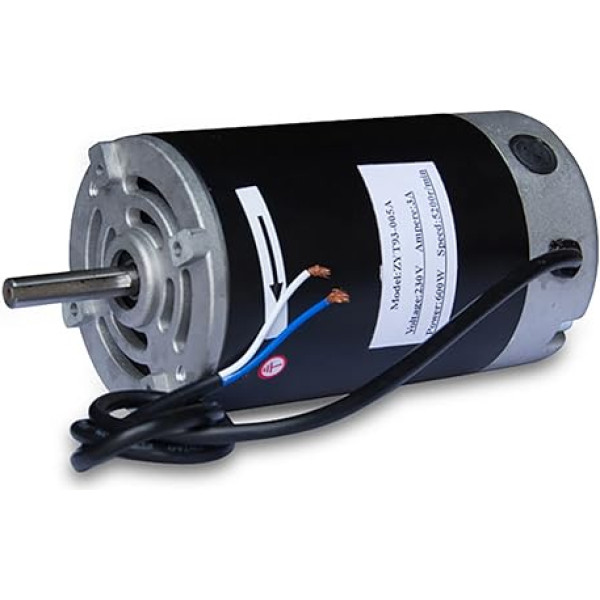 Toplionace 220V 600W līdzstrāvas motors ar suku, ZYT93-005A 5200 apgriezienu/min līdzstrāvas motors WM180V un WM210V mini virpu piederumiem