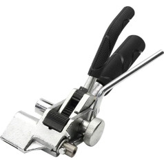 Manuelle Umreifung Edelstahl-Kabelbinder, Ballenpresse, Spannschraube, Manuelle Zange, Stahlbandspanner, Geschnittene All-in-One-Kabelspannmaschine Präzise Arbeitserleichterung(Black Gear Tying Machin