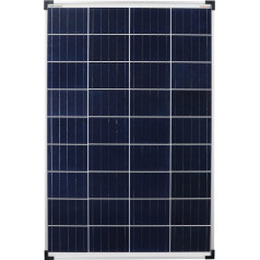 enjoy solar® Poly 12V 36V polikristāliskais saules paneļu saules baterija 50 W ideāli piemērota autofurgonam, dārza nojumei, laivai