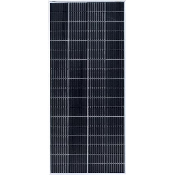 enjoysolar® monokristāliskais saules bateriju panelis, 36 V - ideāli piemērots 24 V dārza, mobilo māju un treileru fotoelementu (PV) sistēmām