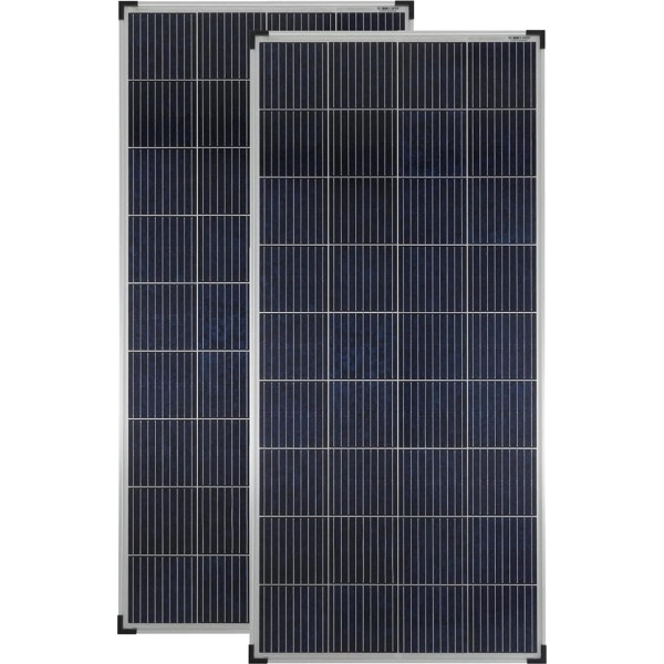 Saules paneļi 180 vatu poli saules paneļi saules sistēmām Dārza kempinga treileru salu sistēmas 1475 x 675 x 35 mm Fotogalvaniskie TÜV Solarartronics