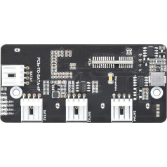 Waveshare PCIe uz 4-kanālu SATA 3.0 paplašinātājs 6Gpbs ātrgaitas SATA interfeiss Atbalsta CM4