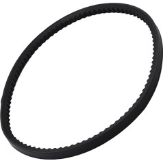 Othmro trīsstūra josta Rūpniecības josta BX36 Drive V-Belt Iekšējais apkārtmērs 36 collas Rūpniecības jaudas gumijas piedziņas rezerves josta virpām Galda zāģi lentzāģi lentzāģi Black