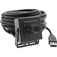 ELP USBFHD04H-BL36 2MP tīmekļa kamera 1/3 CMOS kameras kaste USB 2.0 mini izmēra platleņķa tīmekļa kamera HD 1080P ar 3,6 mm objektīvu