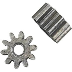 Zobratu zobrats Zobratu zobrats Motora pārnesumkārba 10T 0.6M Dzelzs metāla zobrats 10 zobi 7.0 mm Motora daļas Mazā sprocket 102A