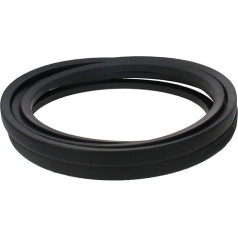 Othmro 1 x trīsstūra josta Rūpnieciskā josta B3835/B151 Drive V-Belt Iekšējais apkārtmērs 3835 mm Rūpnieciskās jaudas gumijas piedziņas siksna Rezerves siksna Zobratu siksna virpām Galda zāģi Lentzāģi lentzāģi