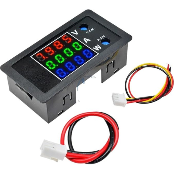 SRWNMTGFK DC 0-100V 10A 1000W Digitālais vatu mērītājs DC Power Meter Energie Monitor Spannung Strom Tester Analysator 8V 12V 24V LCD displejs