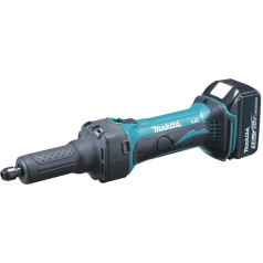 Makita DGD800RTJ Akumulatora taisnā slīpmašīna 18 V / 5,0 Ah, 2 akumulatori un lādētājs Makpac komplektā