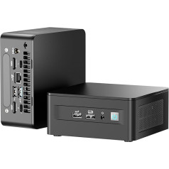 Intel NUC 12 Pro Mini PC Core i7-1260P | 12 kodolu 16 pavedienu Mini galddators Iris Xe Graphics | 32 GB RAM 1 TB SSD | Windows 11 Pro Desktop Mini Computer | Bluetooth 5.3 | WiFi 6E | Thunderbolt4