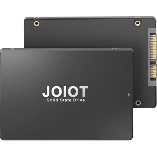 JOIOT 512 GB SSD iekšējais cietvielu cietais disks, 3D NAND 2,5 collu SATA III iekšējais SSD, līdz 500 MB/s, uzlabota veiktspēja datoriem, portatīvajiem datoriem, spēļu veidošanai