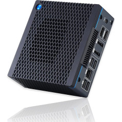 Sharevdi 11. paaudzes mini dators, In-tel Core i5 1145G7 līdz 4,40 GHz ar Win 11 Pro, 8K četru displeju mini galddators WiFi5 Bluetooth4.2 16 GB DDR4 512 GB SSD birojam/uz mājām/uzņēmumiem