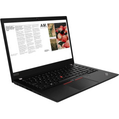 Lenovo ThinkPad T490 14 collu 1920 x 1080 Full HD Intel Core i5 8365U 256GB SSD cietais disks 8GB atmiņas Windows 11 Pro Webcam portatīvais dators (atjaunots)