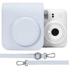 Aenllosi Hard Case for Fujifilm Instax Mini 12/Mini 11 Instant Camera, Bag Only, Clay White, Bag