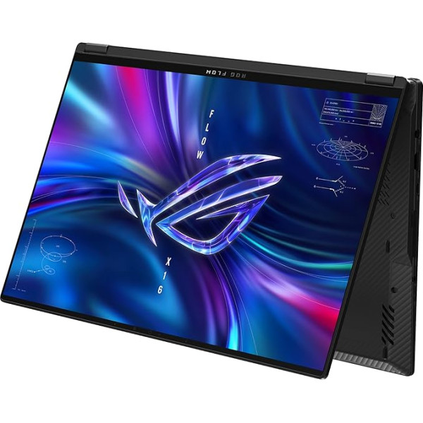 Asus ROG Flow X16 Gaming Convertible | 16,0 collu 2,5k WQXGA 165 Hz mini LED 16:10 displejs | AMD Ryzen 7-6800HS | 32 GB RAM | 1 TB SSD | NVIDIA RTX 3060 | Windows 11 | QWERTZ tastatūra | Eclipse Grey