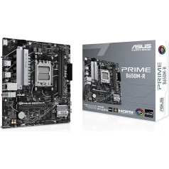 ASUS Prime B650M-R Gaming Motherboard Socket AMD AM5 (microATX, DDR5, PCIe 4.0, Realtek 2.5Gb Ethernet, HDMI, SATA 6 Gbit/s, BIOS Flashback, Aura Sync)