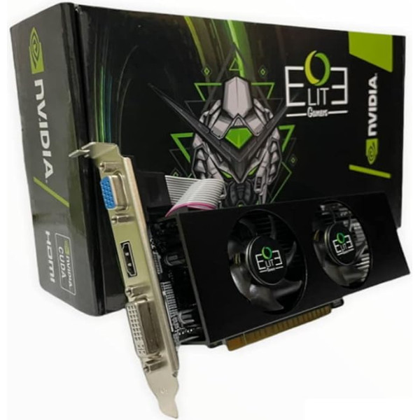 Outlet Computer GeForce GT 750Ti 4GB GDDR5 žemo profilio vaizdo plokštė, skirta HTPC Kompaktiška ir tinkama statyti Žemo profilio su dvigubu ventiliatoriumi ir papildomais laikikliais