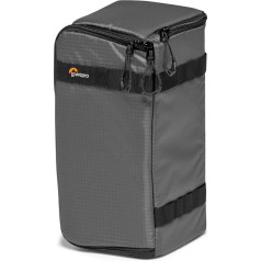 Lowepro GearUp PRO Large II Camera Box, ciets futrālis bezspoguļa un spoguļkamerām, somiņa ar regulējamiem nodalījumiem kameras mugursomai, kameras soma