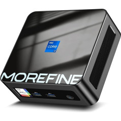 MIPOWCAT Mini PC 12. paaudzes i7-1360P, P3 Plus 1TB M.2 PCIe Gen4 NVMe iekšējais SSD, DDR4 16 GB, saderīgs ar Windows 11 Pro, 4K Dual 2 HDMI/WiFi 6/BT 5.2/USB 3.2/Mini biznesa dators