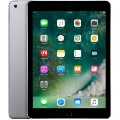 Apple iPad 9.7 (5. paaudzes) 128 GB Wi-Fi - Kosmosa pelēks (Atjaunots)