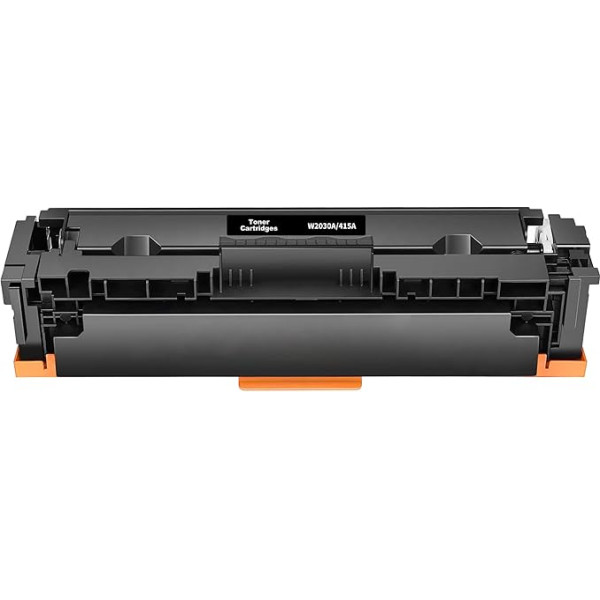 Tinnee 2400 puslapių 415A toneris, suderinamas su HP 415A HP W2030A toneriu, M479fdw toneris, suderinamas su HP Color Laserjet Pro MFP M479fdw M479dw M479fdw M479fdn M454dw M454dw M454dn, 1 juodas